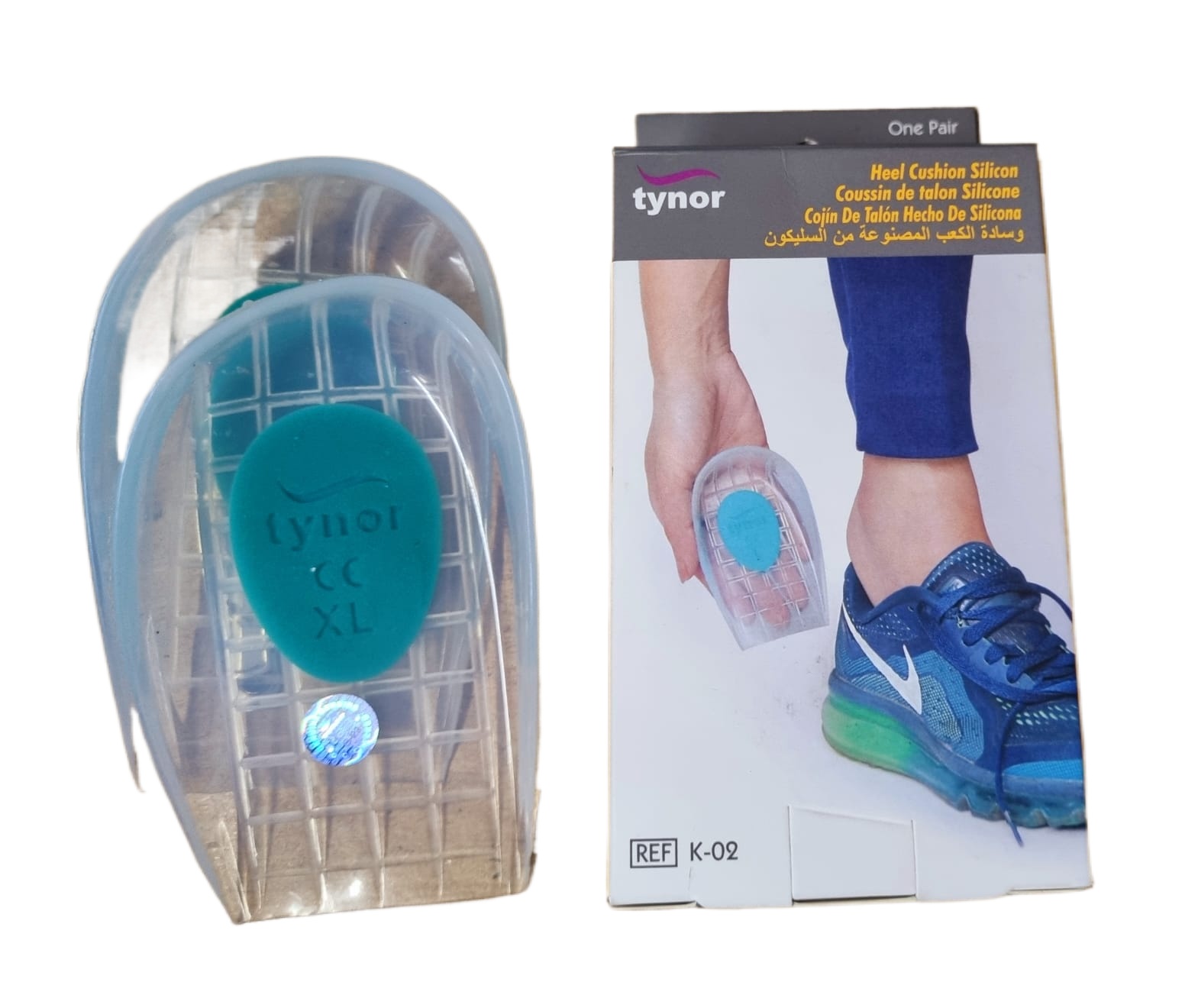 Picture of Heel Cushion Silicone - Tynor - 1 Pair 