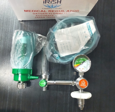 Picture of medical regulator oxygen flowmeter 