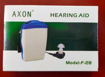 Picture of F-28 Hearing Aid Personal Sound Amplifier, Pocket Sound Enhancer Hearing Aid for Men & Women Moderate Hearing Loss Multicolor