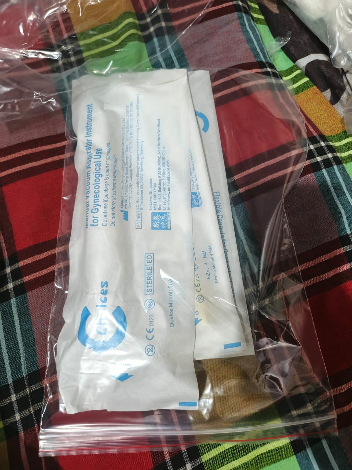 Picture of mr syringe single with Cannela 4 pcs size 4,5,6,7 White