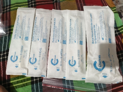 Picture of mr syringe single with Cannela 4 pcs size 4,5,6,7 White