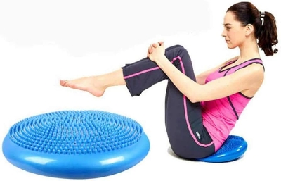 Picture of Balance Stability Disc CushionYoga Pad with Pump, Extra Thick Core Balance Disc, Sensory Cushion for Elementary School Chair Multicolor