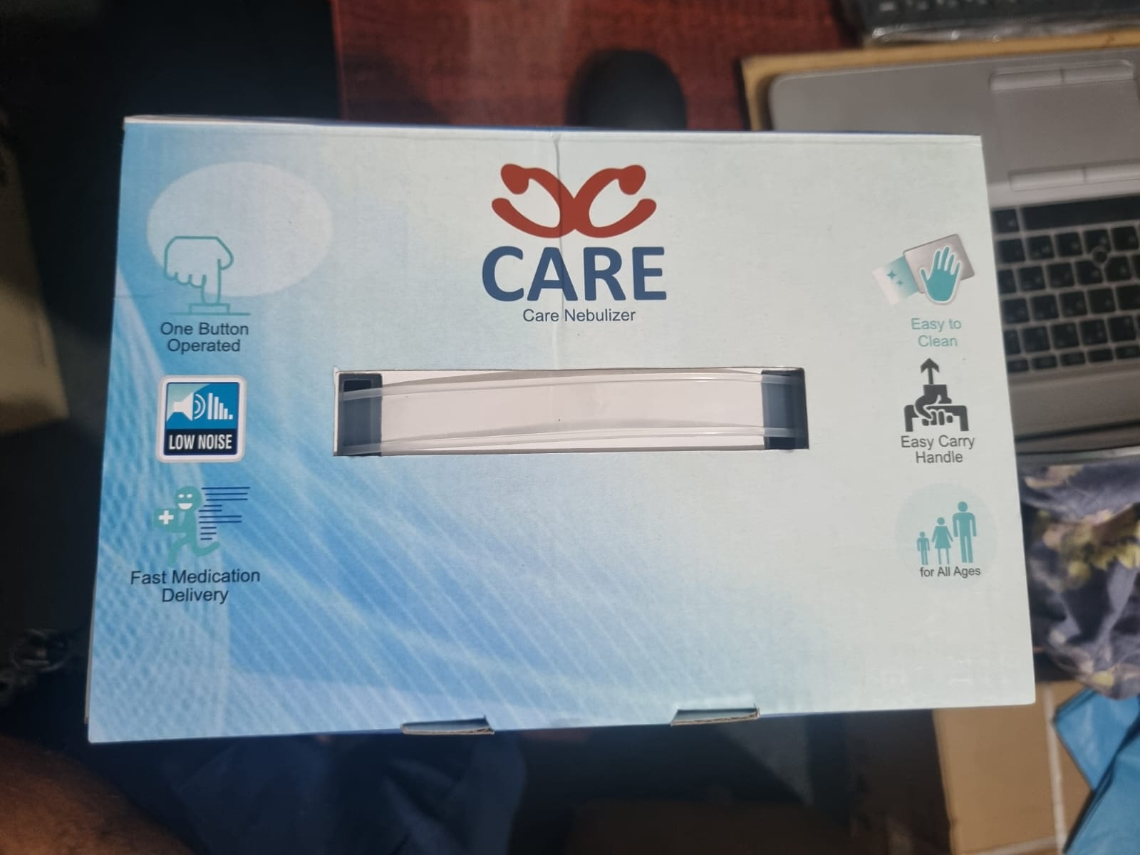 Picture of Care Portable compressor nebulizer Child & Adults Nebulizetion 