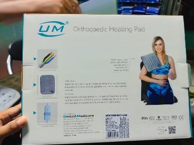 Picture of Orthopedic Heating Pad ,United Medicare Grey