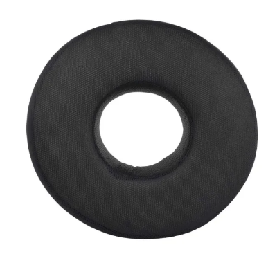Picture of Donut Orthopedic High Density Seat Cushion Relieves Piles, Lower Back Pain, Coccyx, Sciatica used in Office Chairs, Car Seat Multicolor