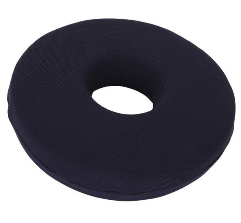 Picture of Donut Orthopedic High Density Seat Cushion Relieves Piles, Lower Back Pain, Coccyx, Sciatica used in Office Chairs, Car Seat Multicolor