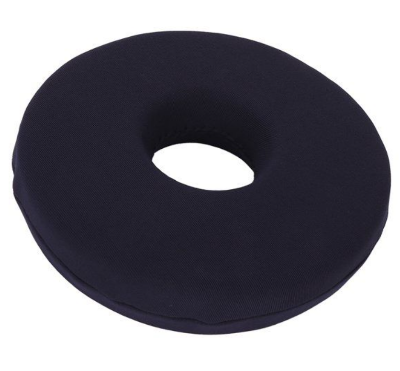 Picture of Donut Orthopedic High Density Seat Cushion Relieves Piles, Lower Back Pain, Coccyx, Sciatica used in Office Chairs, Car Seat Multicolor