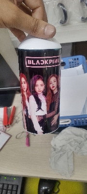 Picture of Customize Alluminium Water Bottle Print with Your Own PHOTO, Design. 650 ML Multicolor