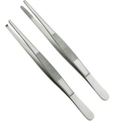 Picture of Thumb Dissecting Forceps Toothed Length : 6" Silver