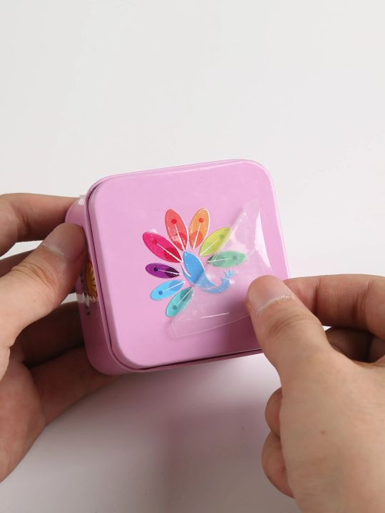 Picture of Costom UV DTF Stickers print. Long-lasting waterproof durable quality print.  make it with company logo or design of your own choice, which will make your product more attractive. Size 11*16 inchi Multicolor