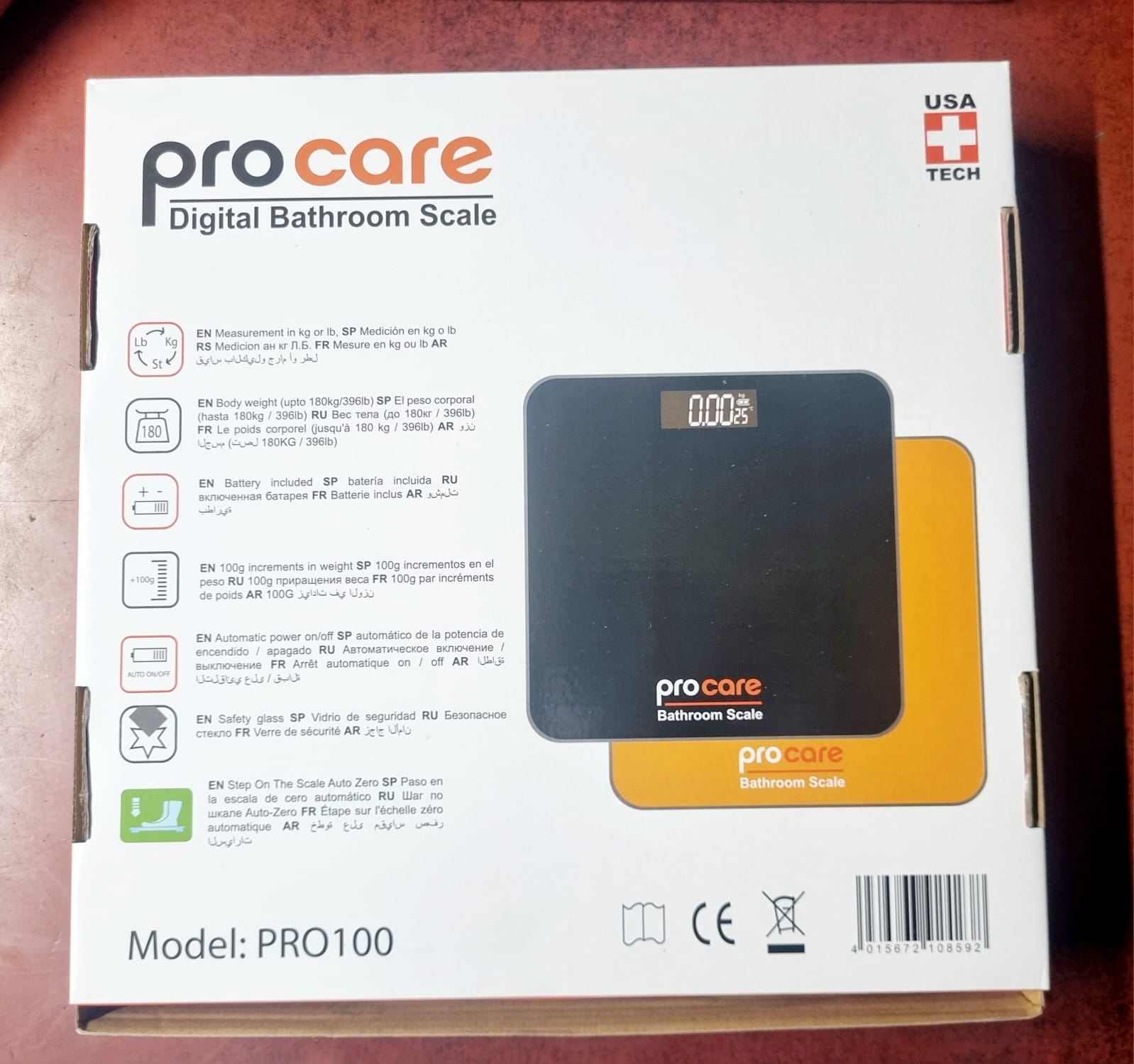 Picture of procare Digital Bathroom Scale 