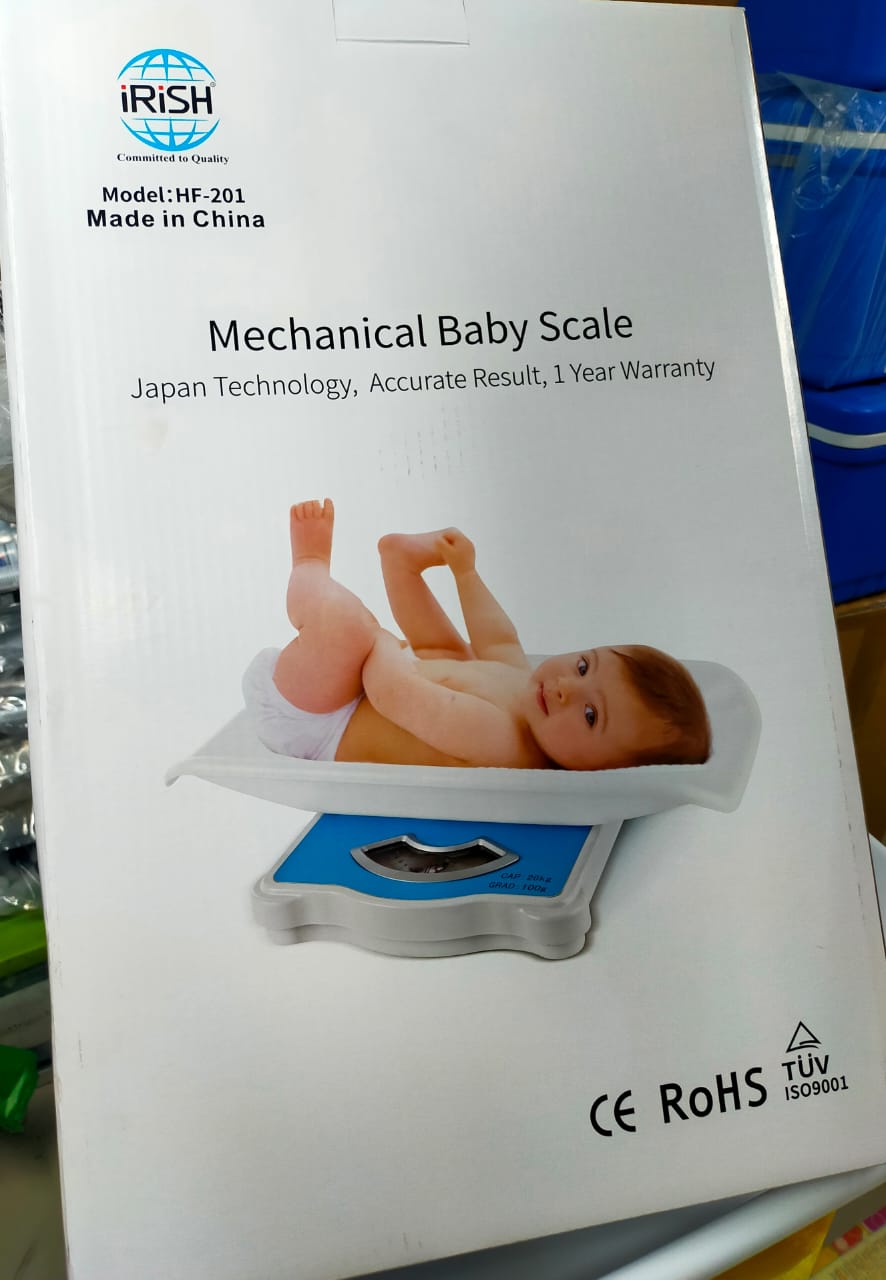 Picture of Accurate Mechanical Medical Baby and Infant Scale 20KG/ 100G Smart Mechanical Baby Weighing Scale Baby Scale Multicolor