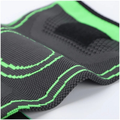 Picture of Professional Weaving Elastic Support Knee Brace for Sports Security Strap Multicolor