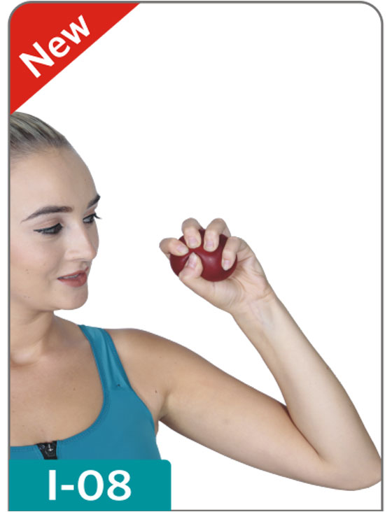 Picture of UM GEL BALL for Wrist Muscles Strengthening and Stress Relief Gel Ball for hand exercise Red