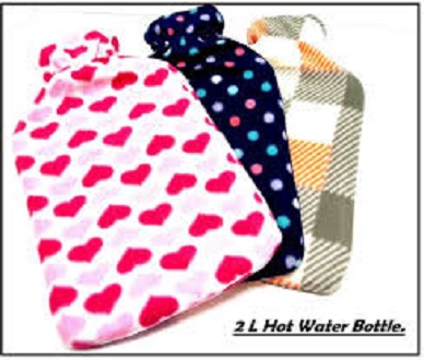 Picture of Hot Water Bag With Cover - hot water bag - Hot Water Bag - Hot Water Bag - hot water bag Multicolor