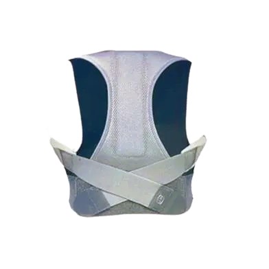 Picture of UM Posture Corrector Brace. Discreetly Correct Your Posture with the Ultra-Slim UM Brace Ash