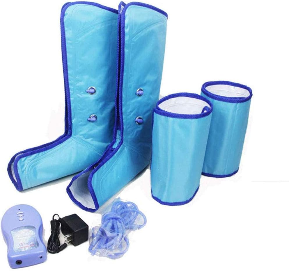 Picture of Pressotherapy Leg Massager and Feet Massagers Air Compression Massage Techniques for Feet Calves Thighs for Home and Office Leunlee 
