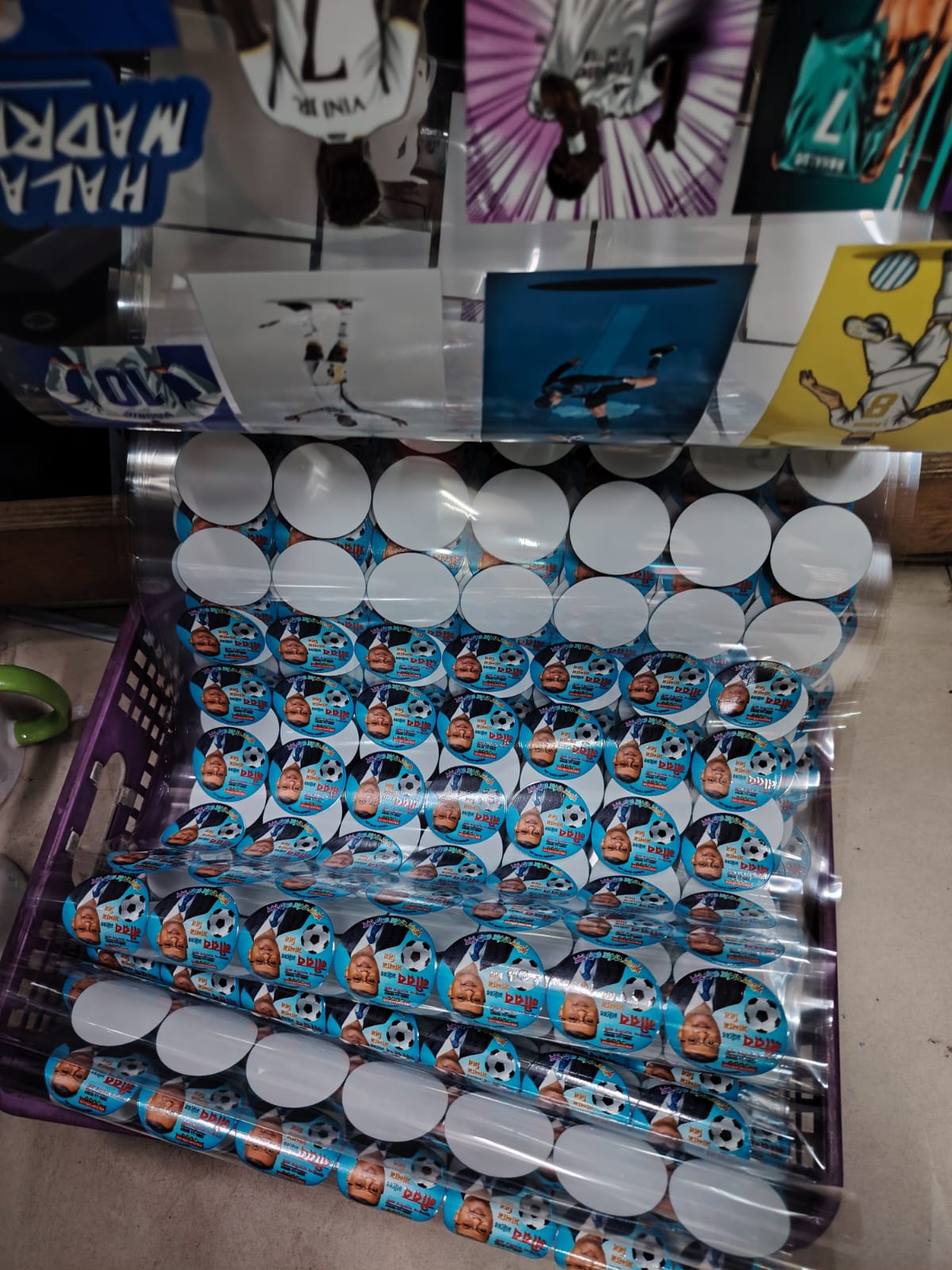 Picture of Premium Quality UV DTF Sticker Print with Free Delivery Multicolor