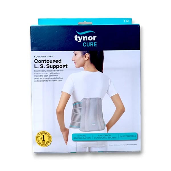 Picture of Tynor OAC Contoured L.S. Belt ( Back Pain Support ) Grey