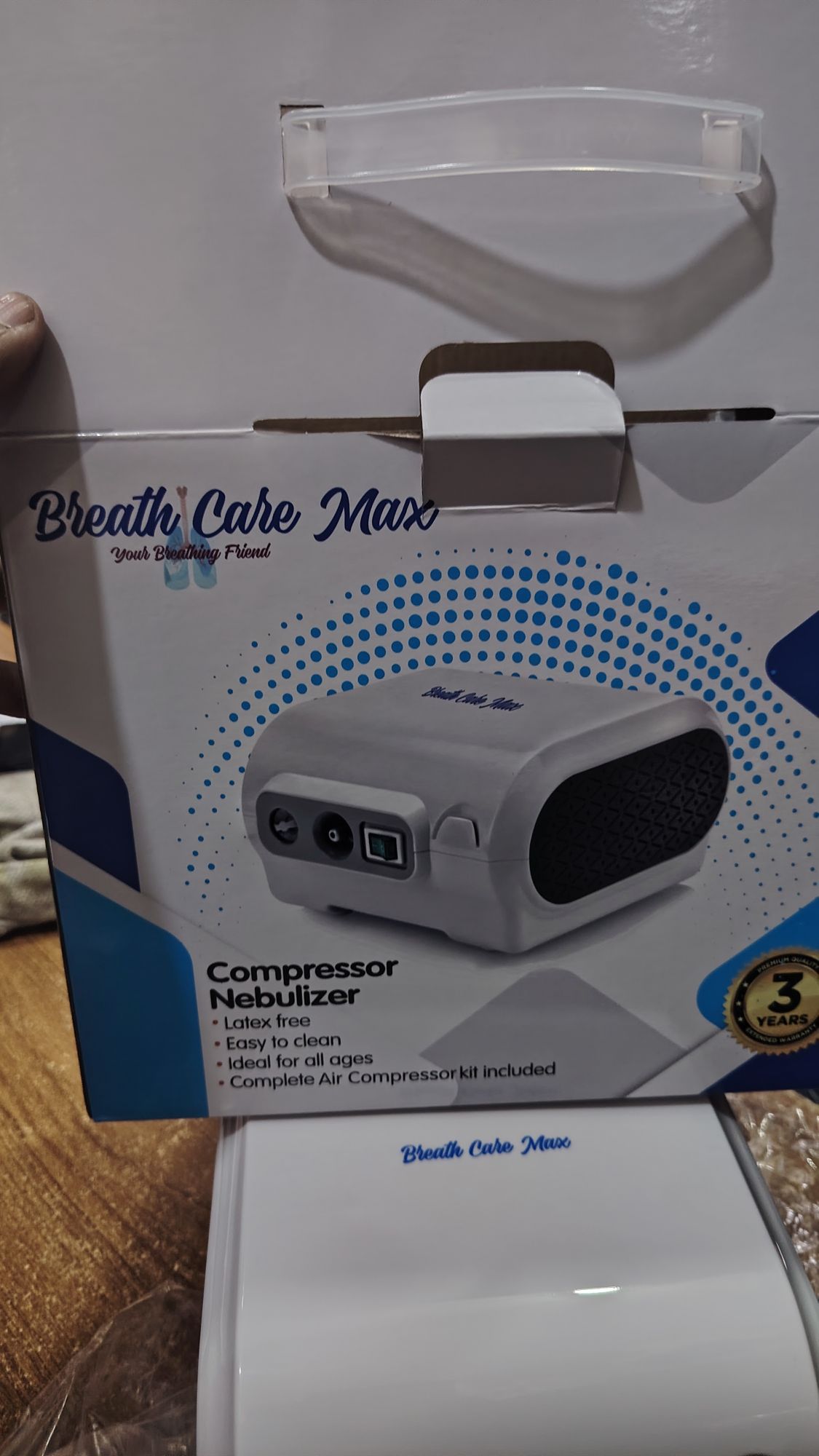 Picture of Brearh Care Max Nebulizer 3 years Replesment Greentree 