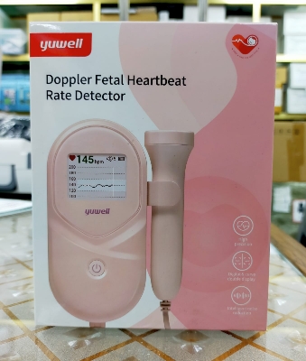 Picture of fetal doppler fetal ultrasound baby heartbeat Pink