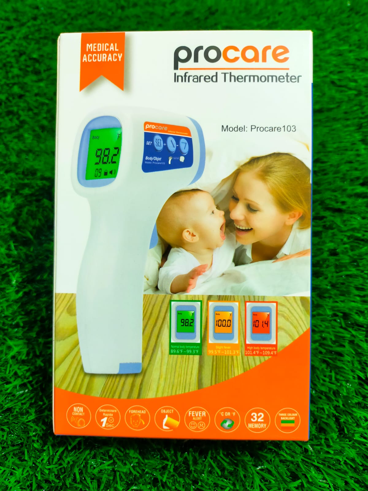 Picture of Procare infrared thermometer model 103 White