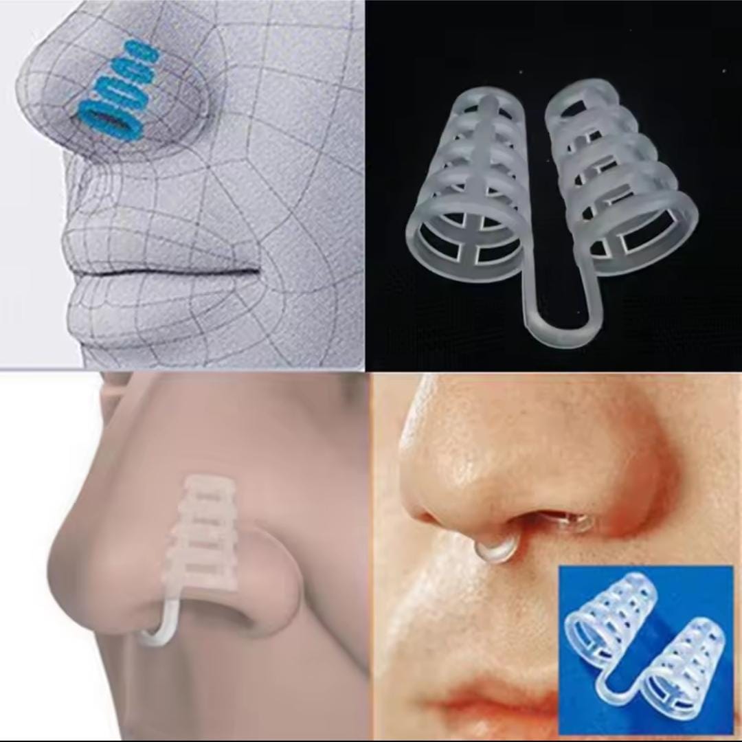 Picture of 8pcs Anti Snoring Nose Vents Device That Work, Anti Nose Vents for Snoring Devices, Snoring Devices for Men, Nose Opener for Breathing Sleep, Stop Snoring Devices That Work for Men CLEAR