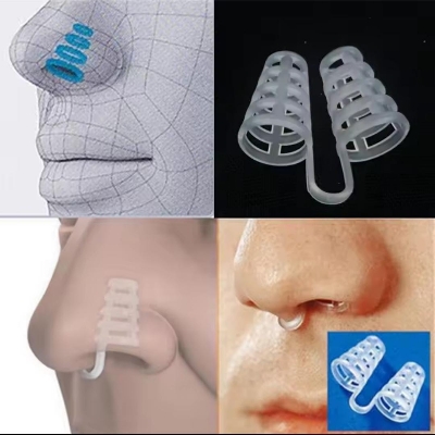 Picture of 8pcs Anti Snoring Nose Vents Device That Work, Anti Nose Vents for Snoring Devices, Snoring Devices for Men, Nose Opener for Breathing Sleep, Stop Snoring Devices That Work for Men CLEAR