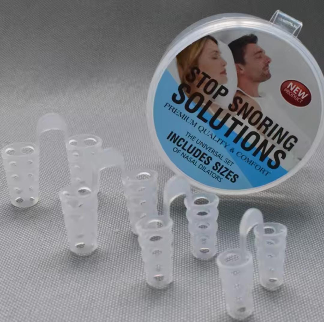 Picture of 8pcs Anti Snoring Nose Vents Device That Work, Anti Nose Vents for Snoring Devices, Snoring Devices for Men, Nose Opener for Breathing Sleep, Stop Snoring Devices That Work for Men CLEAR