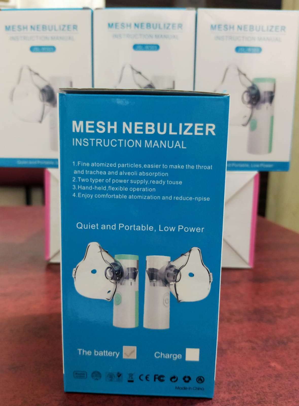 Picture of Mesh Nebulizer | Quiet and Portable, Low Power | JSL-W303 