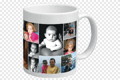 Picture of 🖼️ Personalized PHOTO Mug Print Create a unique gift or a special keepsake with your own photo, design, logo, or message printed on a high-quality ceramic mug! White