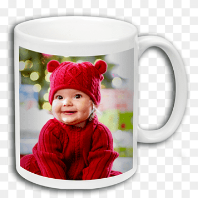 Picture of 🖼️ Personalized PHOTO Mug Print Create a unique gift or a special keepsake with your own photo, design, logo, or message printed on a high-quality ceramic mug! White