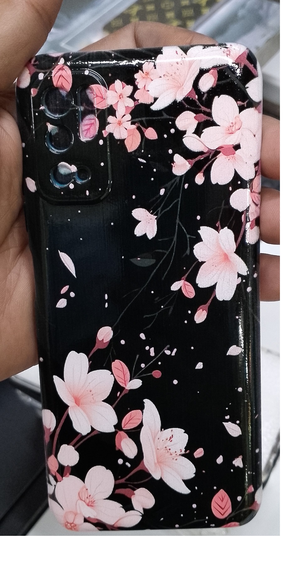 Picture of Mobile Back cover print with your own design. (Customize) Multicolor