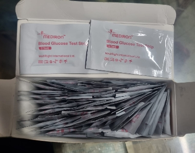 Picture of Blood Glucose Test Strips 50 PCS 