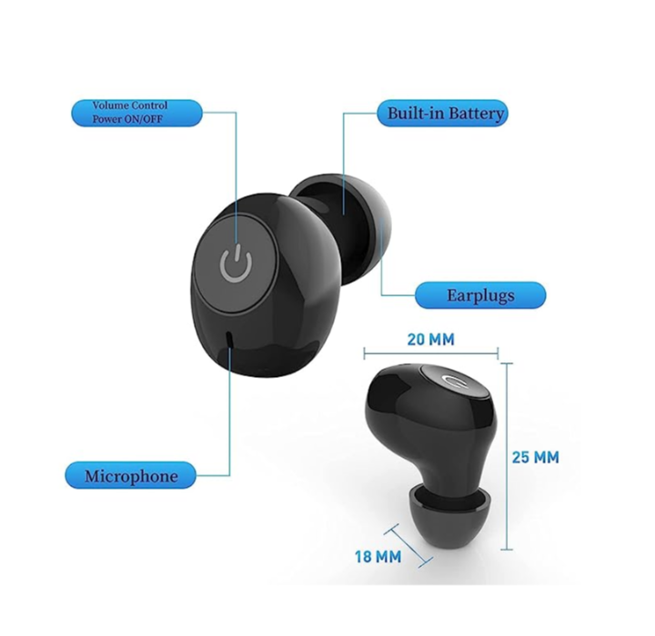 Picture of Axon K81 Rechargeable Hearing Aid Black