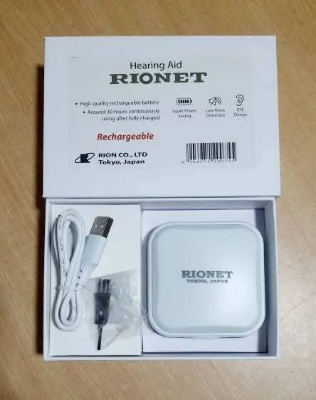 Picture of Hearing Aid RIONET Rechargeable Gold