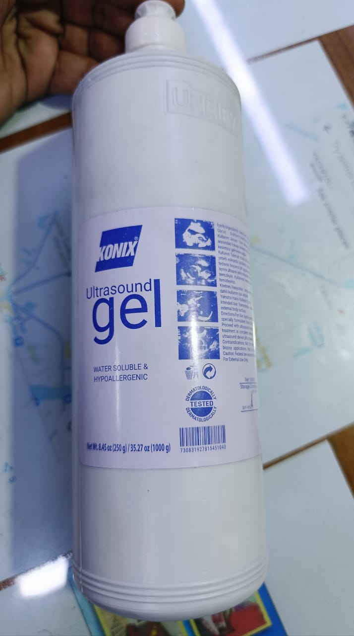 Picture of Konix Ultrasound Transmission Gel 1 Liter White