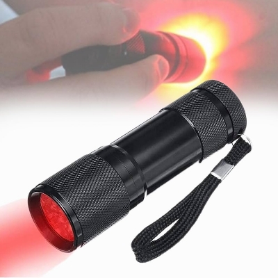 Picture of Professional Vein Viewer Infrared Vein Imaging LED Red Light Torch Pediatric Unit Clinician Nurses IVs Vein Finder Black