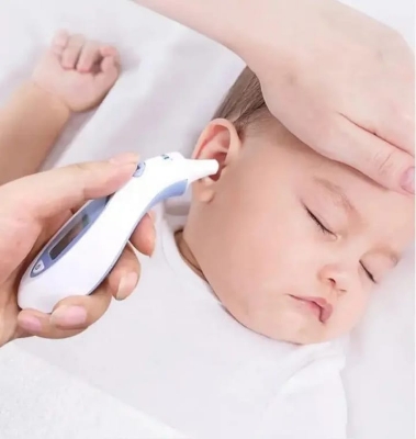 Picture of Digital Infrared Ear Thermometer for Kids White