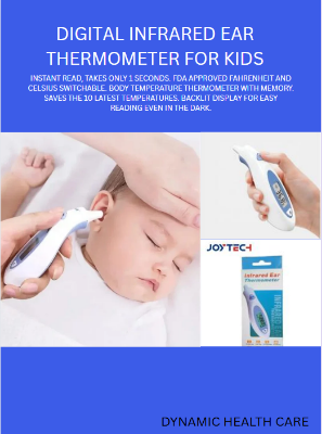 Picture of Digital Infrared Ear Thermometer for Kids White