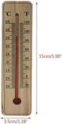 Picture of Wall Hang Thermometer Indoor Outdoor Garden House Garage Office Room Hung Logger Room Temperature Meter 