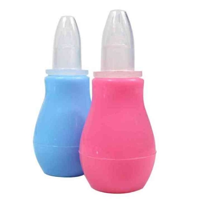Picture of Newborns Baby Nasal Vacuum Mucus Suction Aspirator Soft Tip Runny Nose Cleaner 