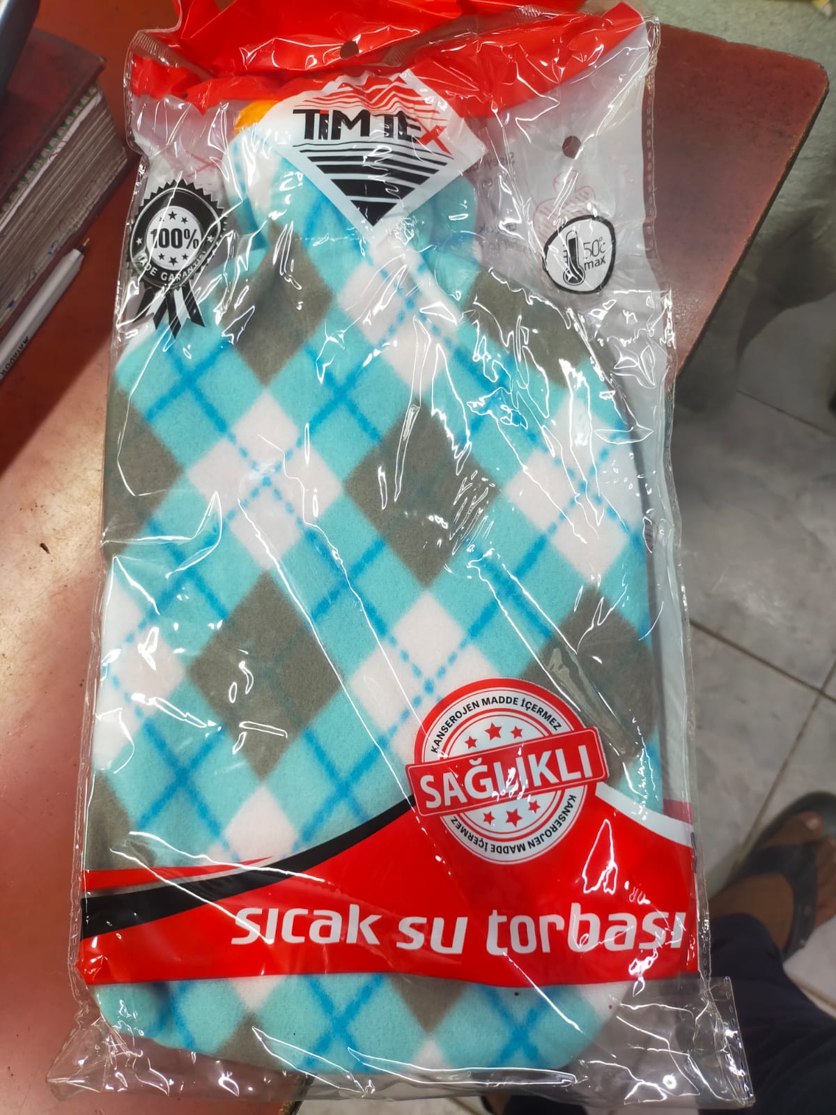 Picture of Hot Water Bag covered with cotton fabric Any Color 