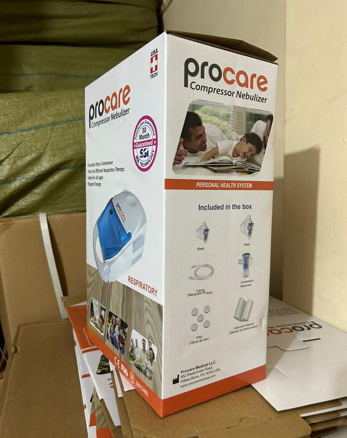 Picture of procare compressor Nebulizer 