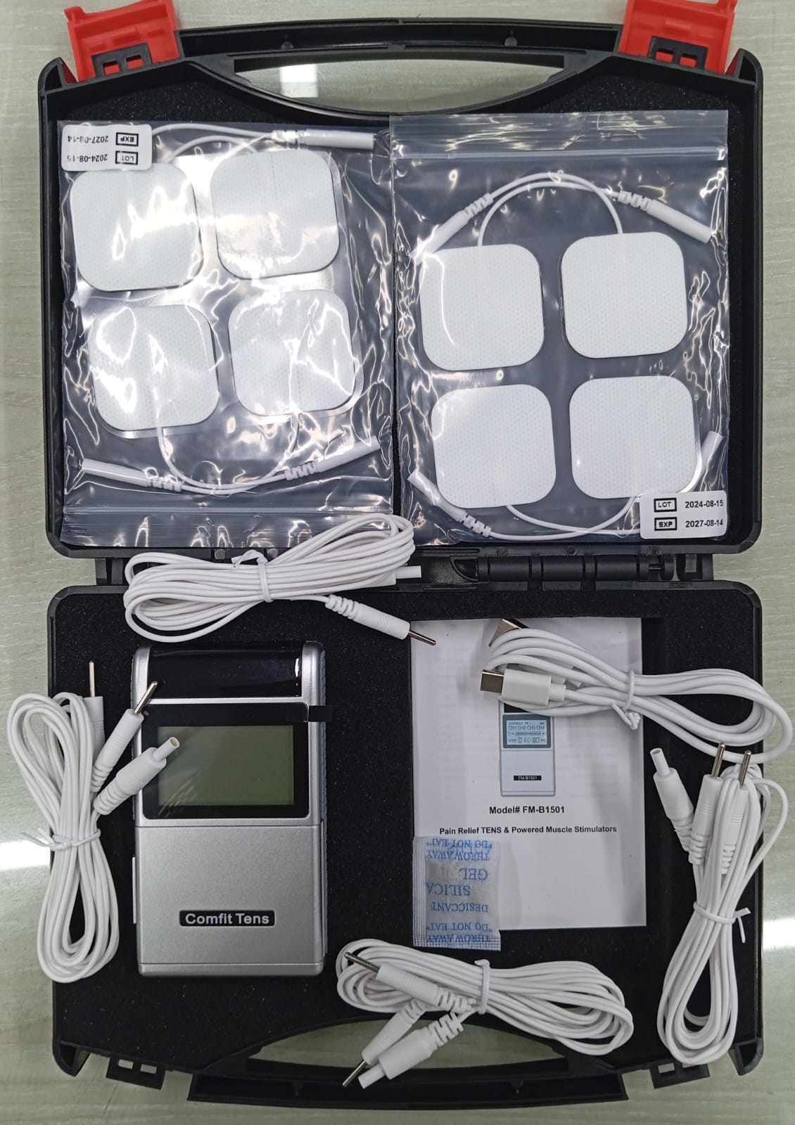 Picture of pain relief tens and powered muscle stimulators Rechargeable Multicolor