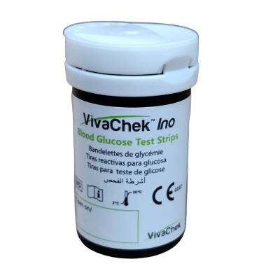 Picture of VivaChek Ino Blood Glucose 50 Test Strips 