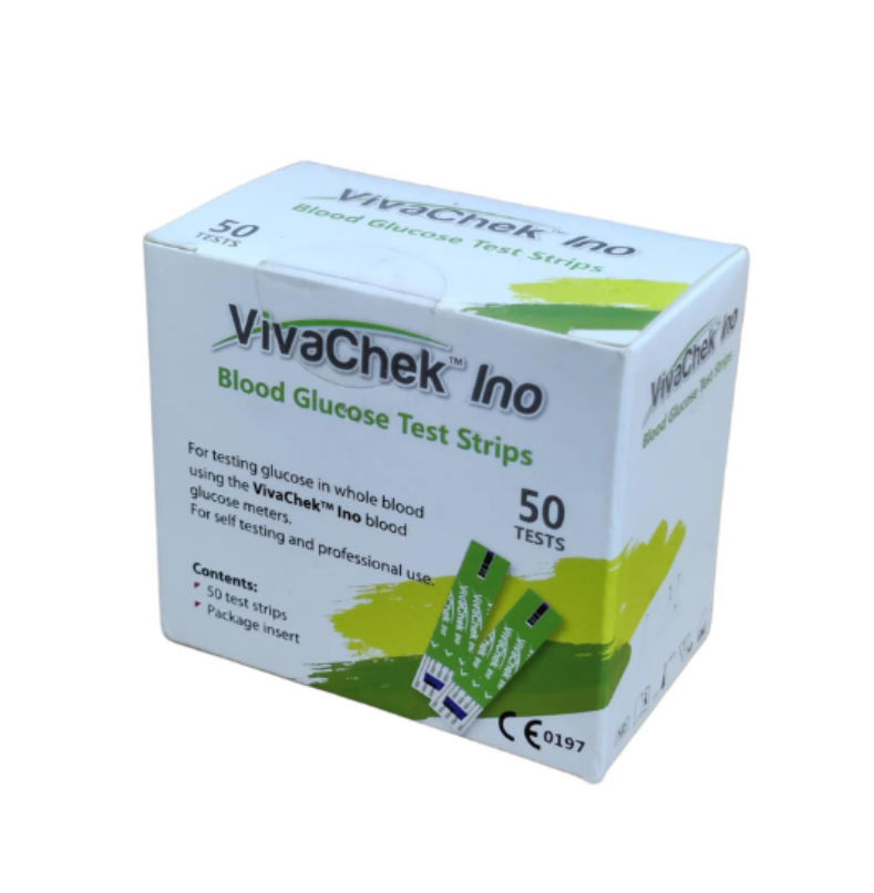 Picture of VivaChek Ino Blood Glucose 50 Test Strips 