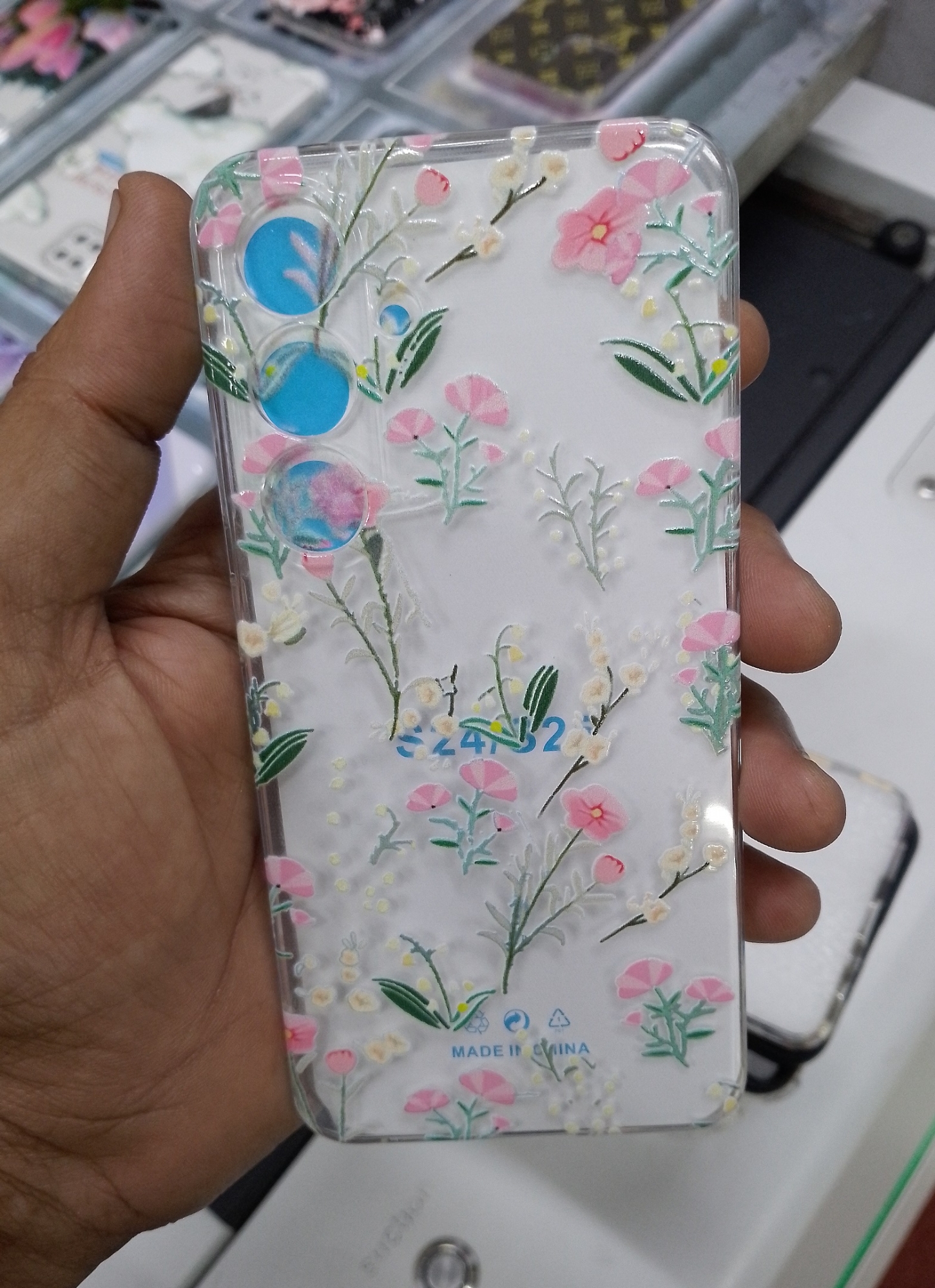 Picture of কাস্টমাইজ মোবাইল ব্যাক কভার  (Back Case Cover For Smartphone) Multicolor