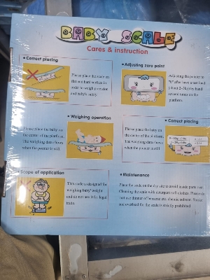 Picture of Baby weight Scale Blue