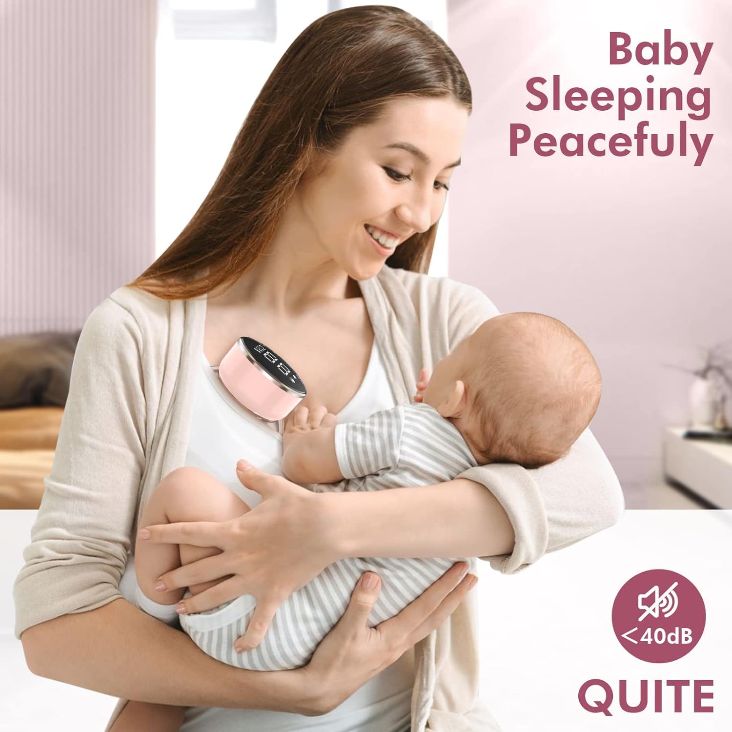 Picture of Wearable Elictric Breast Pump light & Silent No sense of wear 
